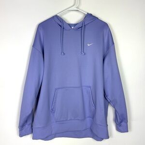 Nike Size XL Women's Lavender Purple Therma-Fit Hoodie